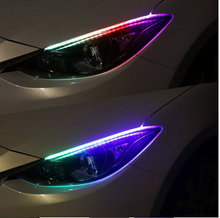 Load image into Gallery viewer, RGB LED Chasing headlight strip